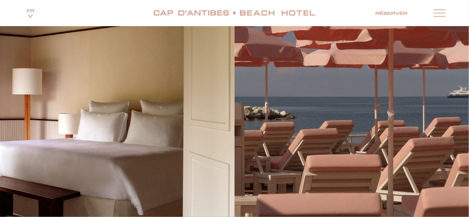 Accueil Cap d'Antibes Beach Hotel