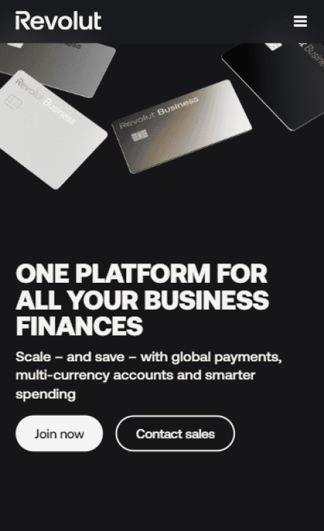 Revolut Business - Generation de leads Mobile